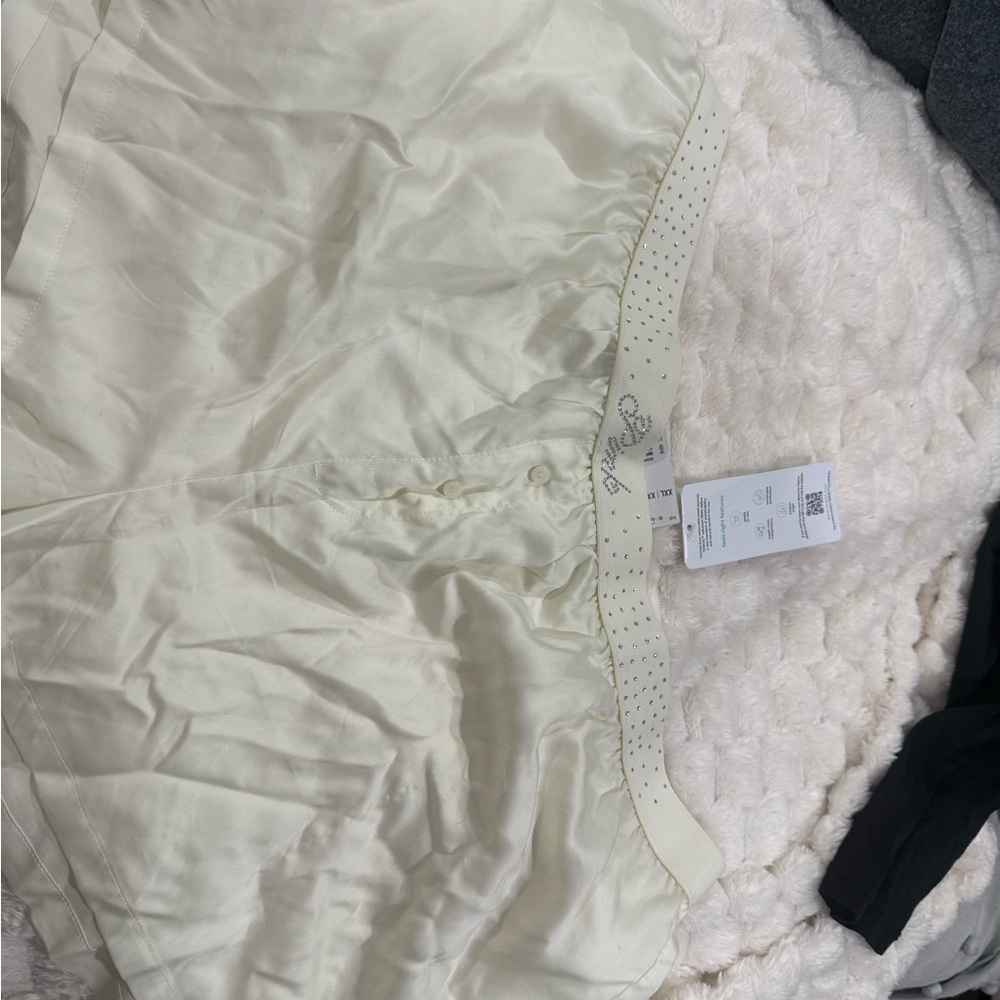 PINK Victoria's Secret Cream Chemise